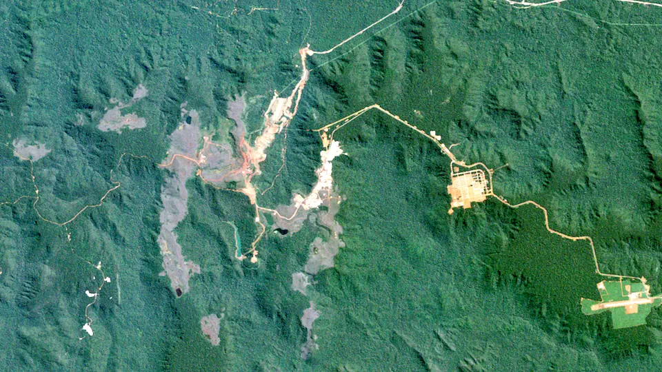 Carajás from orbit, 31 May 1984