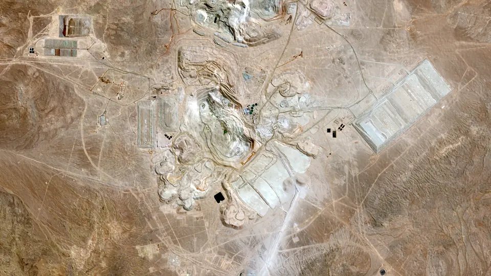 Escondida from orbit, 24 Mar 2020